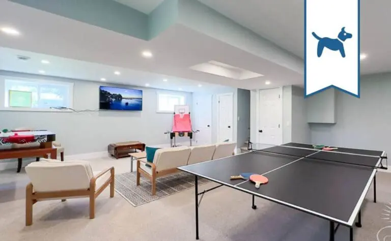 FEATURE Blue Skies House Bayfield Grand Bend Ontario Cottage 3 bedroom Games Room cottage vacation rental 768x474